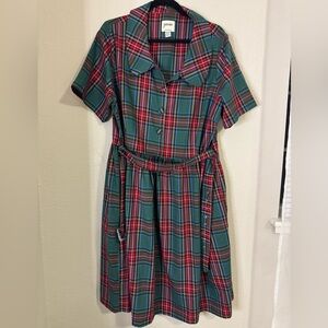 Christmas vintage inspired dress , Joanie Clothing.